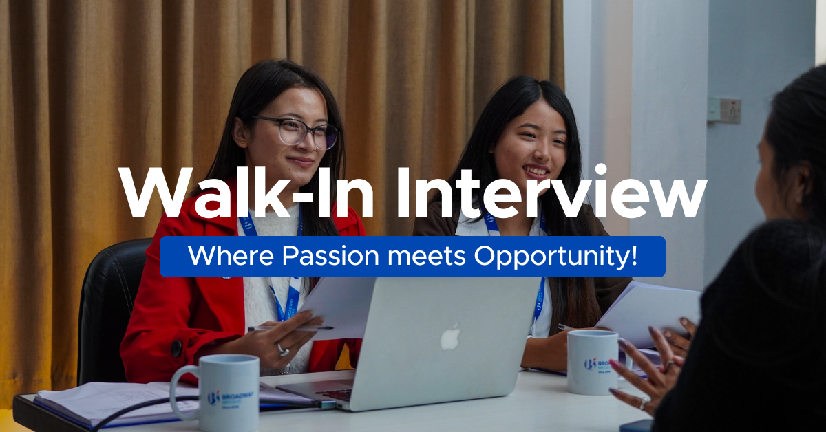 Walk-In Interview: IT Job Opportunities in Nepal