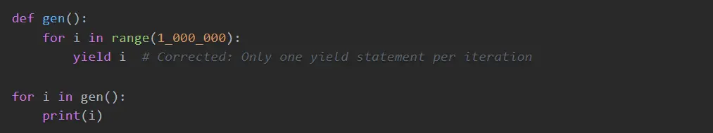 Performance Recommendations for Optimizing Python Code