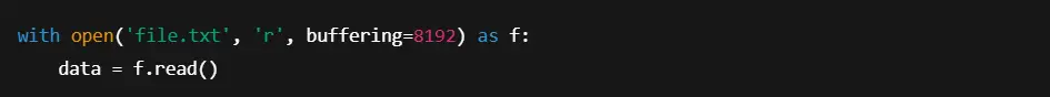 Performance Recommendations for Optimizing Python Code