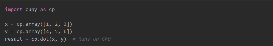 Optimizing Python Code with GPU Acceleration with CuPy
