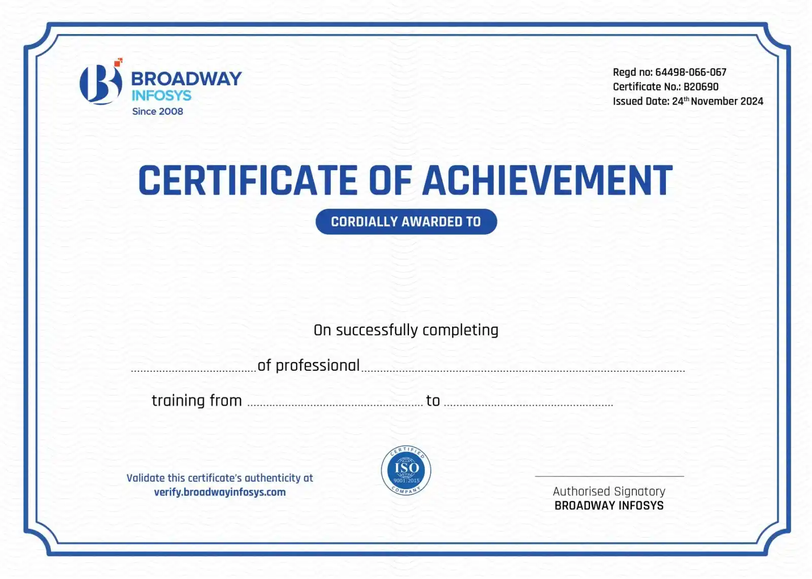 Top 8 certifications that boost an IT Career for New Students in 2026 at Broadway Infosys