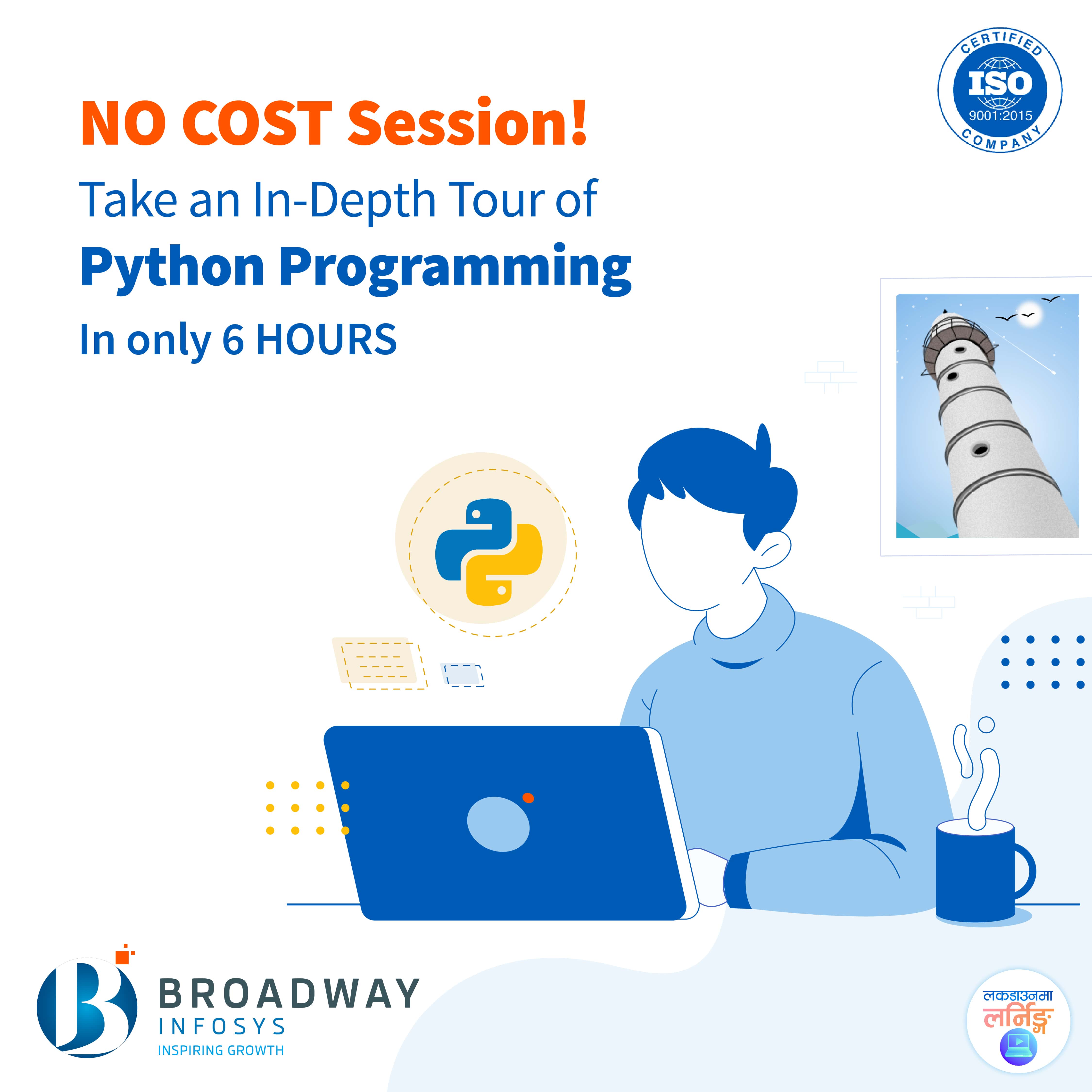 NO COST Python Programming Session - 2078