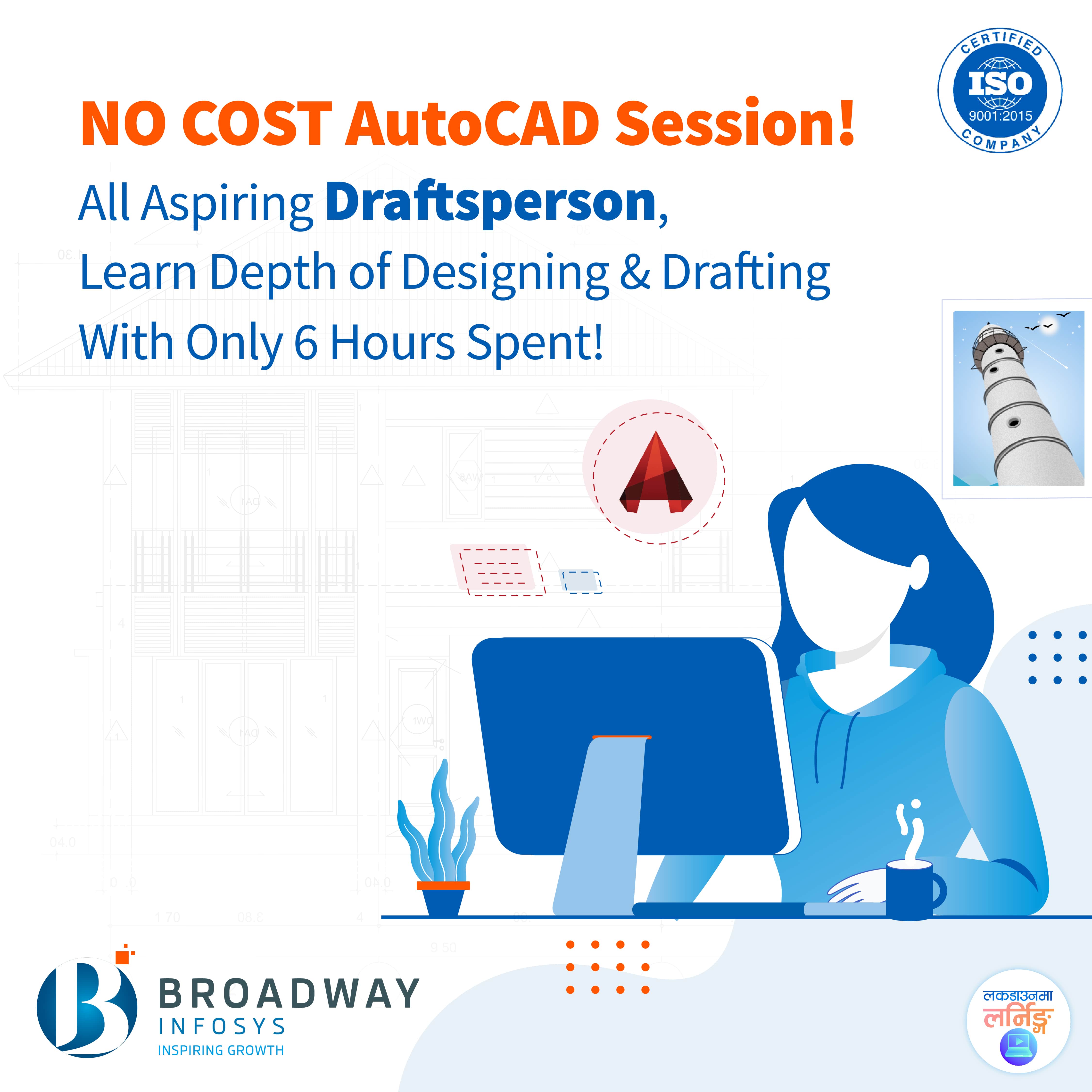 NO COST Auto-CAD Session - 2078