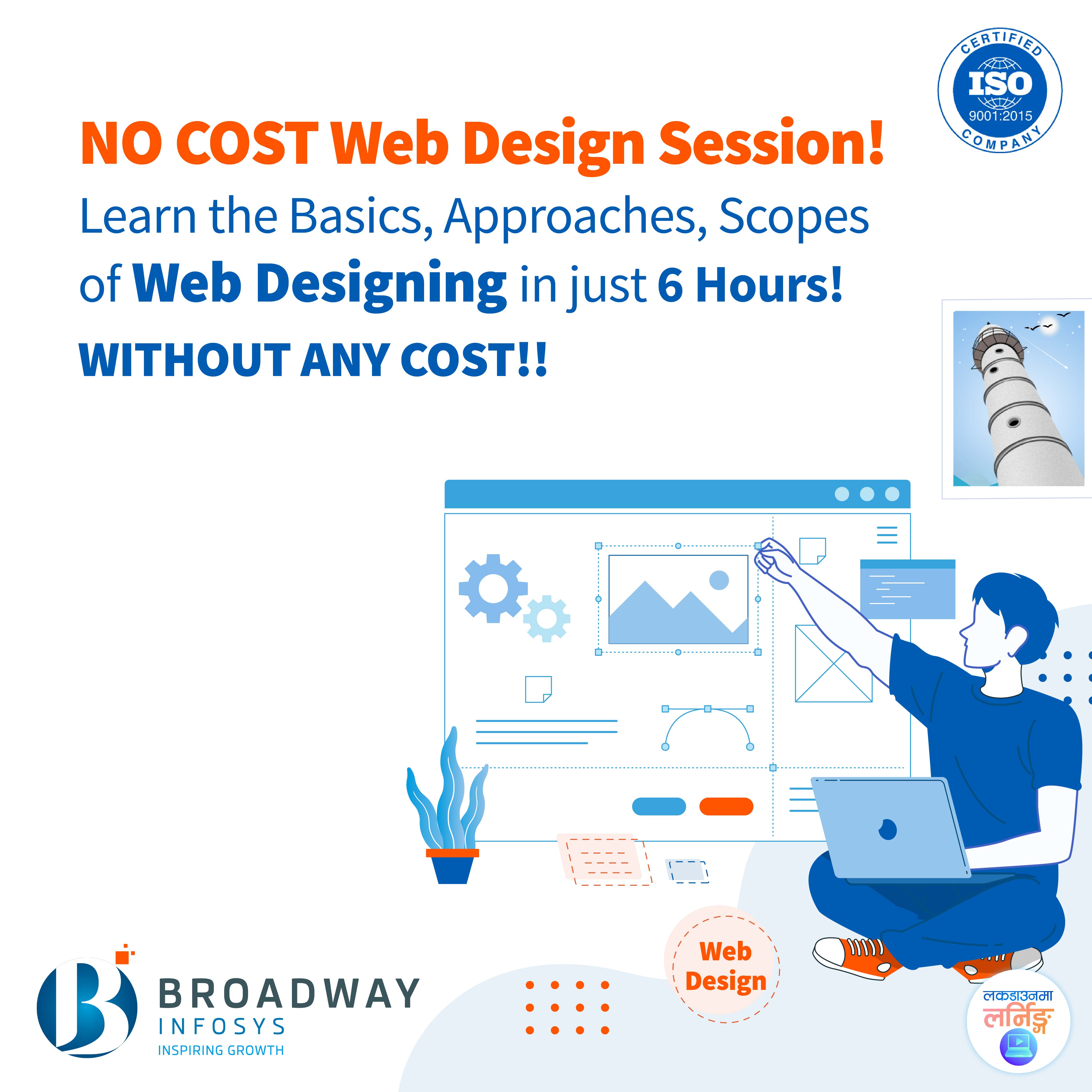 NO COST Web Designing Session - 2078