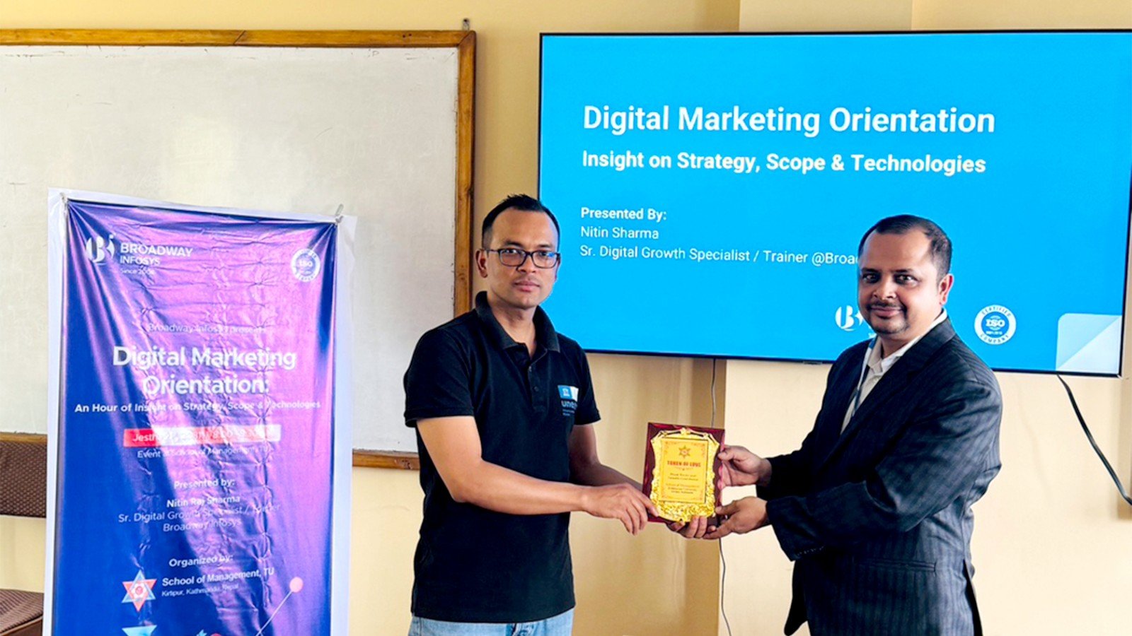 Digital Marketing Orientation at Tribhuvan University - School of Management