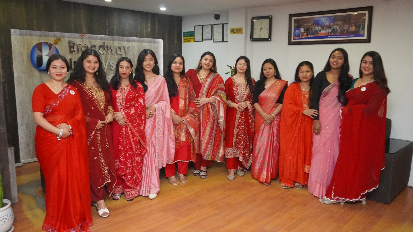 Teej Celebration at Broadway Infosys