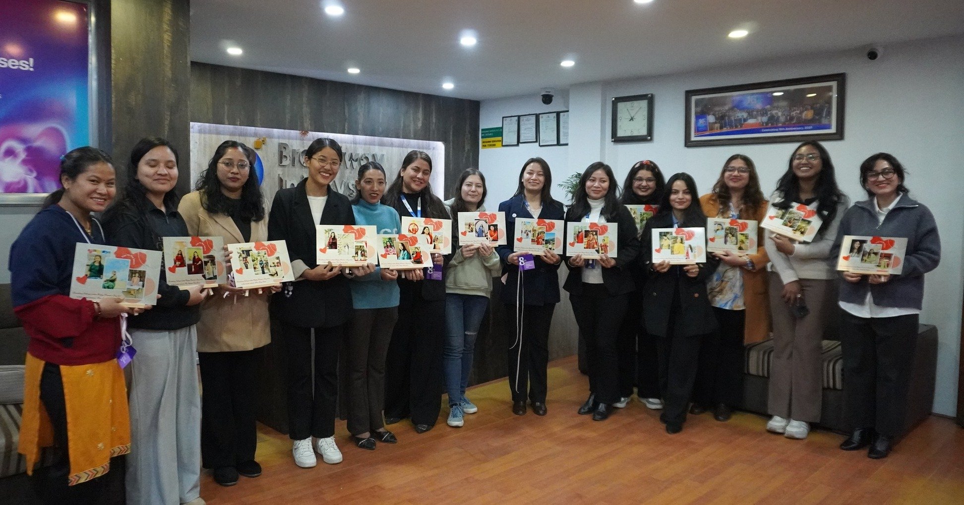 Women's Day with Broadway Team