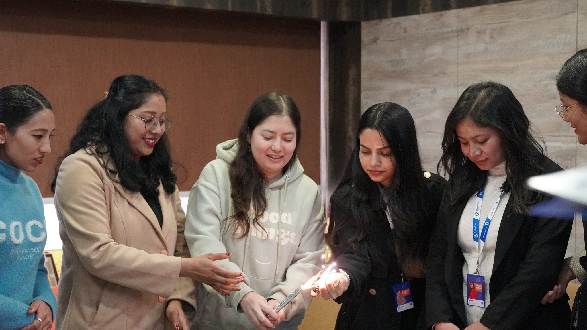 Women's Day with Broadway Team