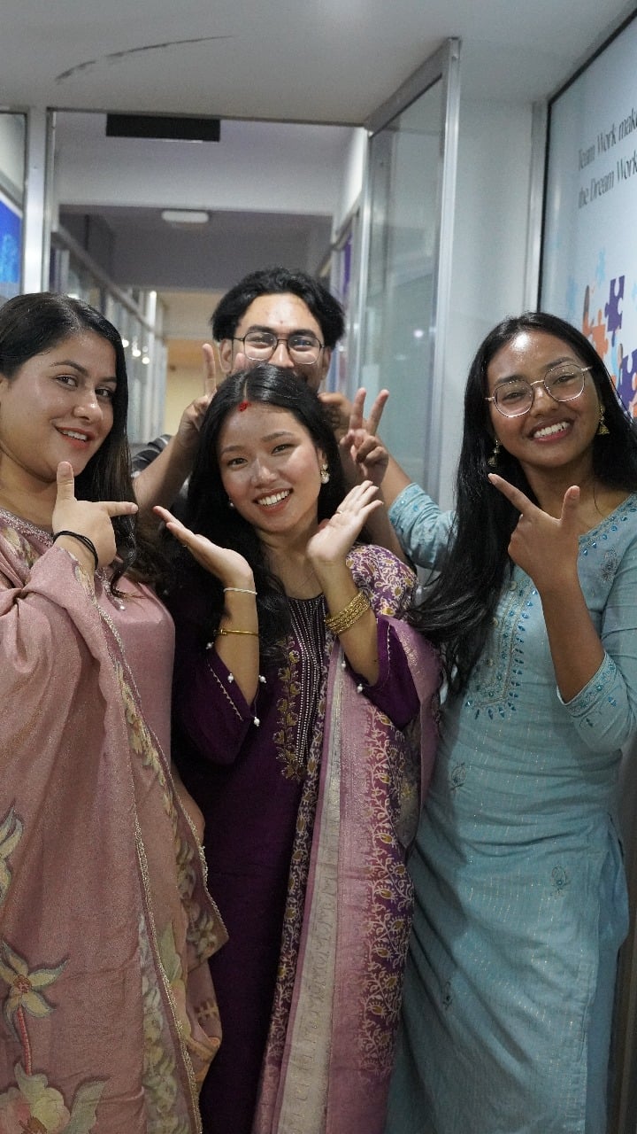 Dashain Tika at Office