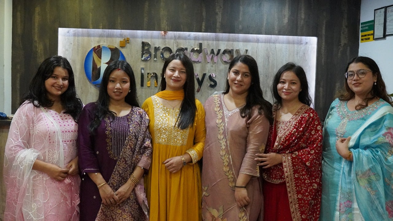 Dashain Tika at Office