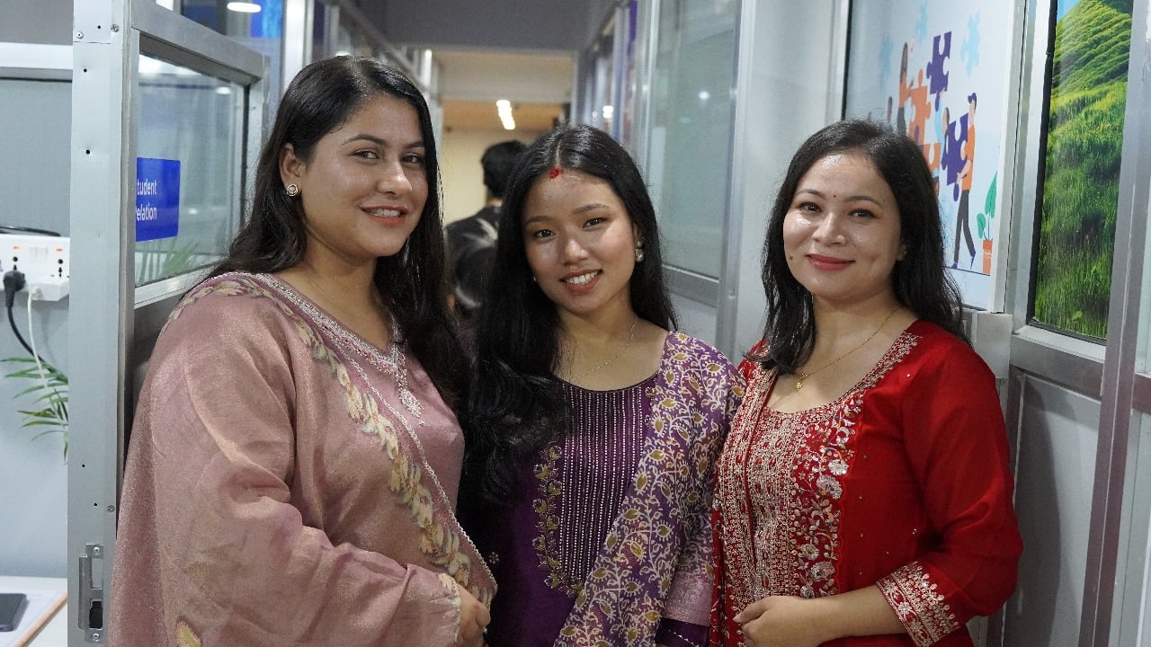Dashain Tika at Office
