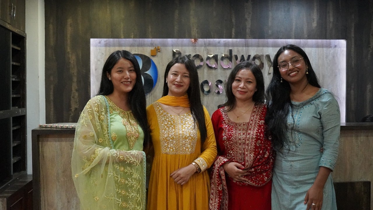 Dashain Tika at Office