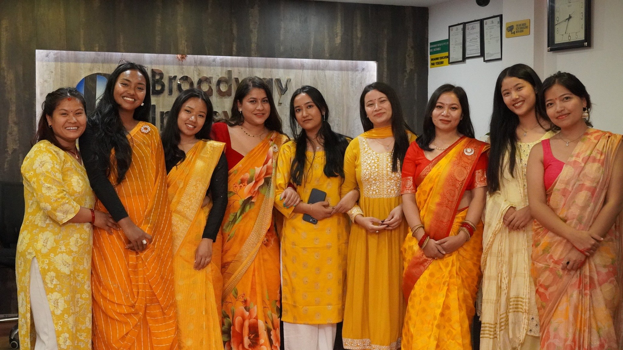 Tihar Celebration with Broadway Infosys Team.