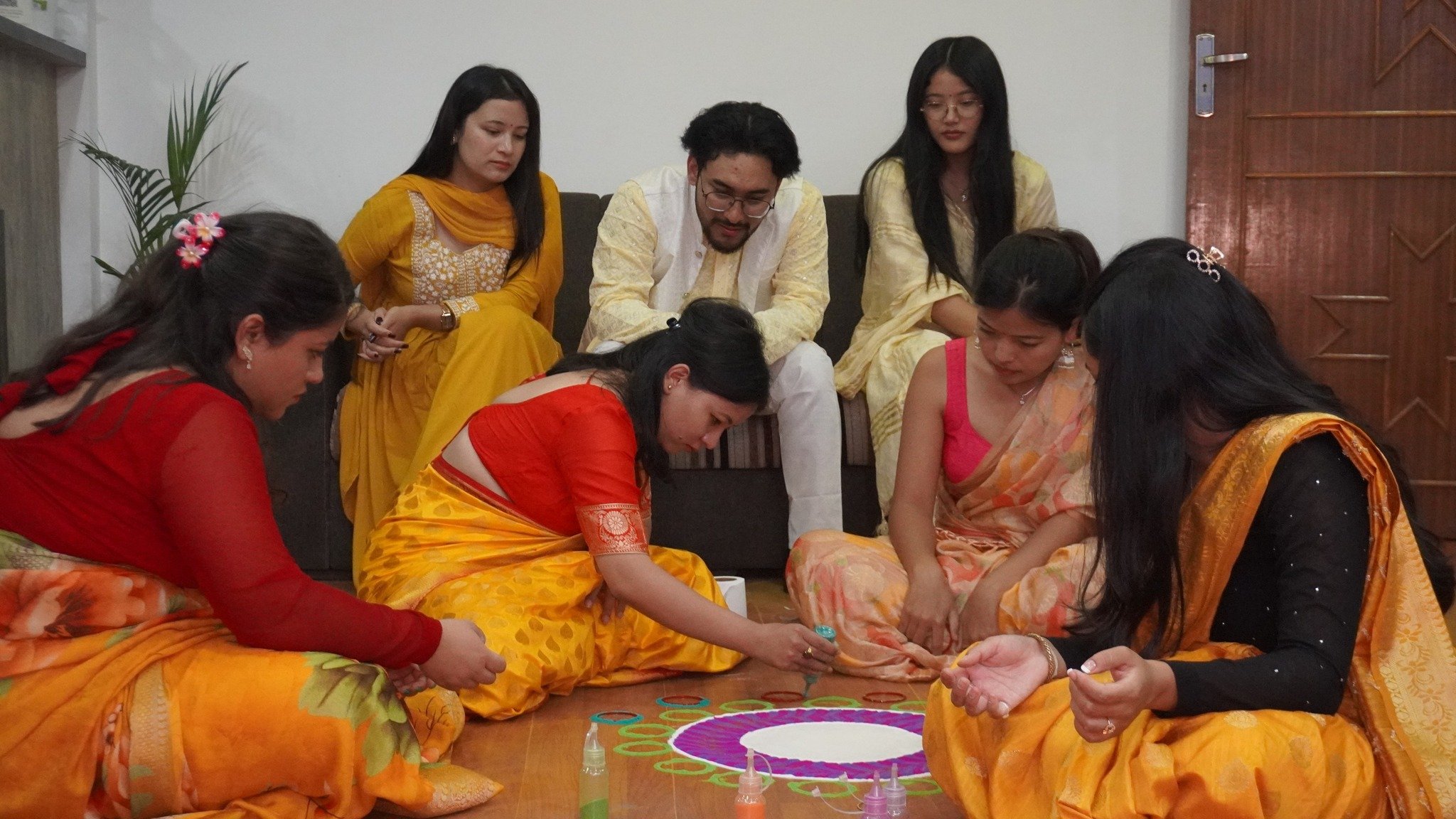 Tihar Celebration with Broadway Infosys Team.