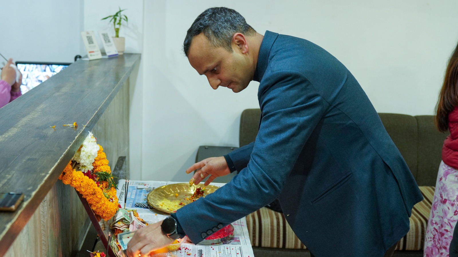 Saraswati Puja Celebration at Broadway Infosys 2026
