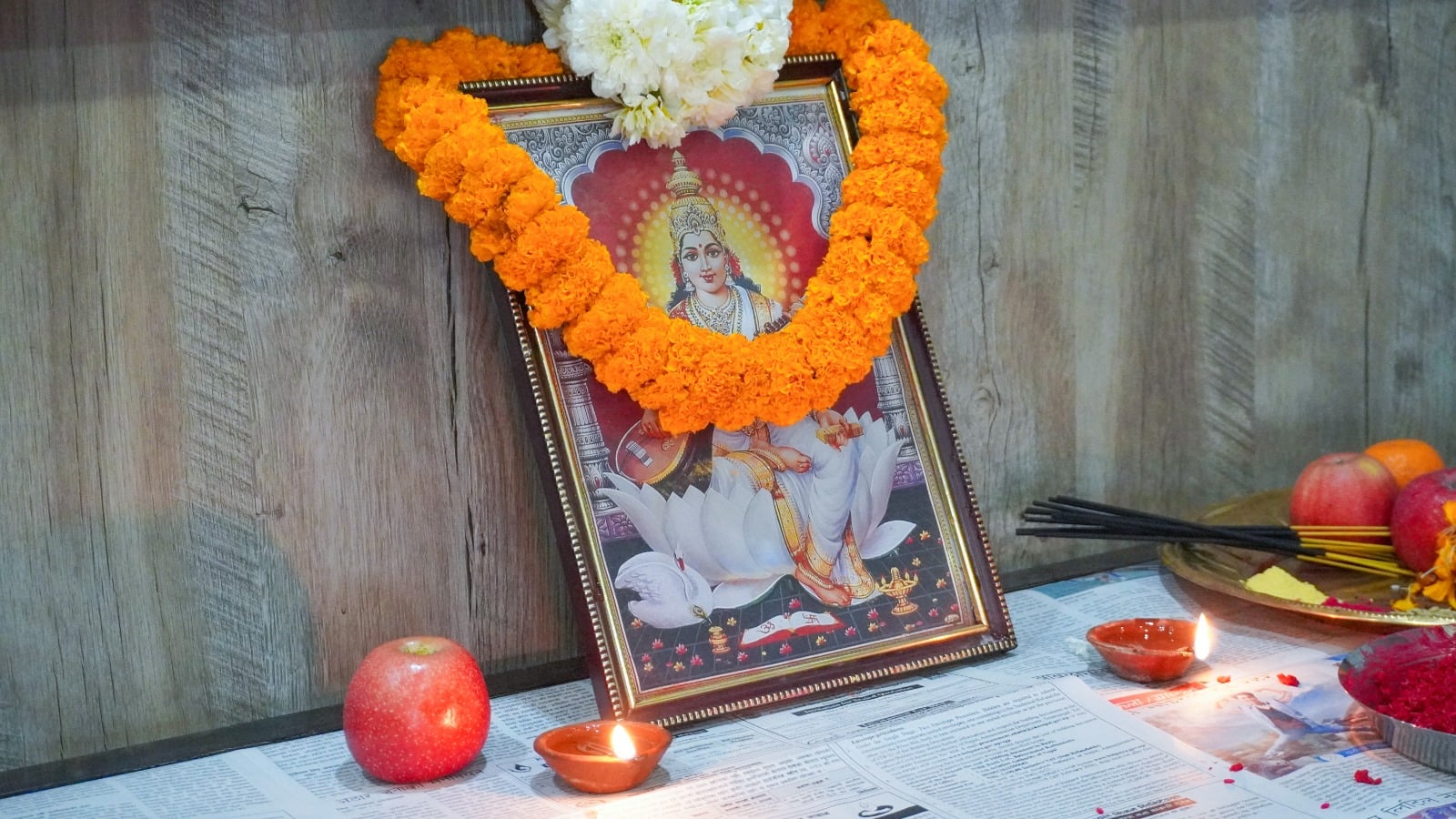 Saraswati Puja 2082 at Broadway Infosys