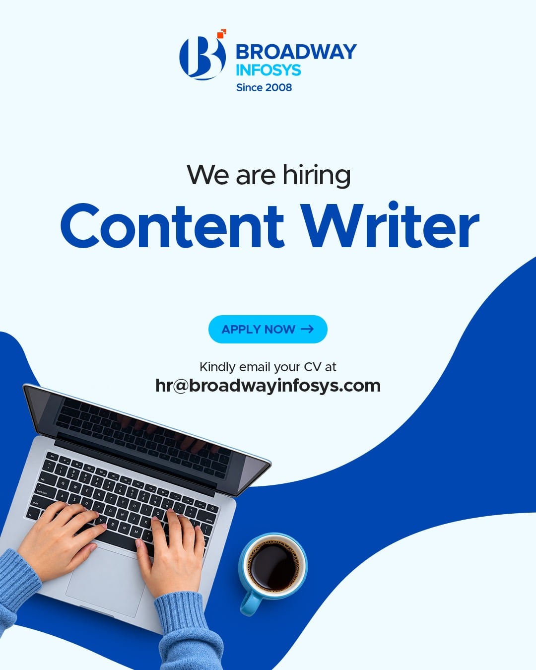 We’re Hiring | Content Writer