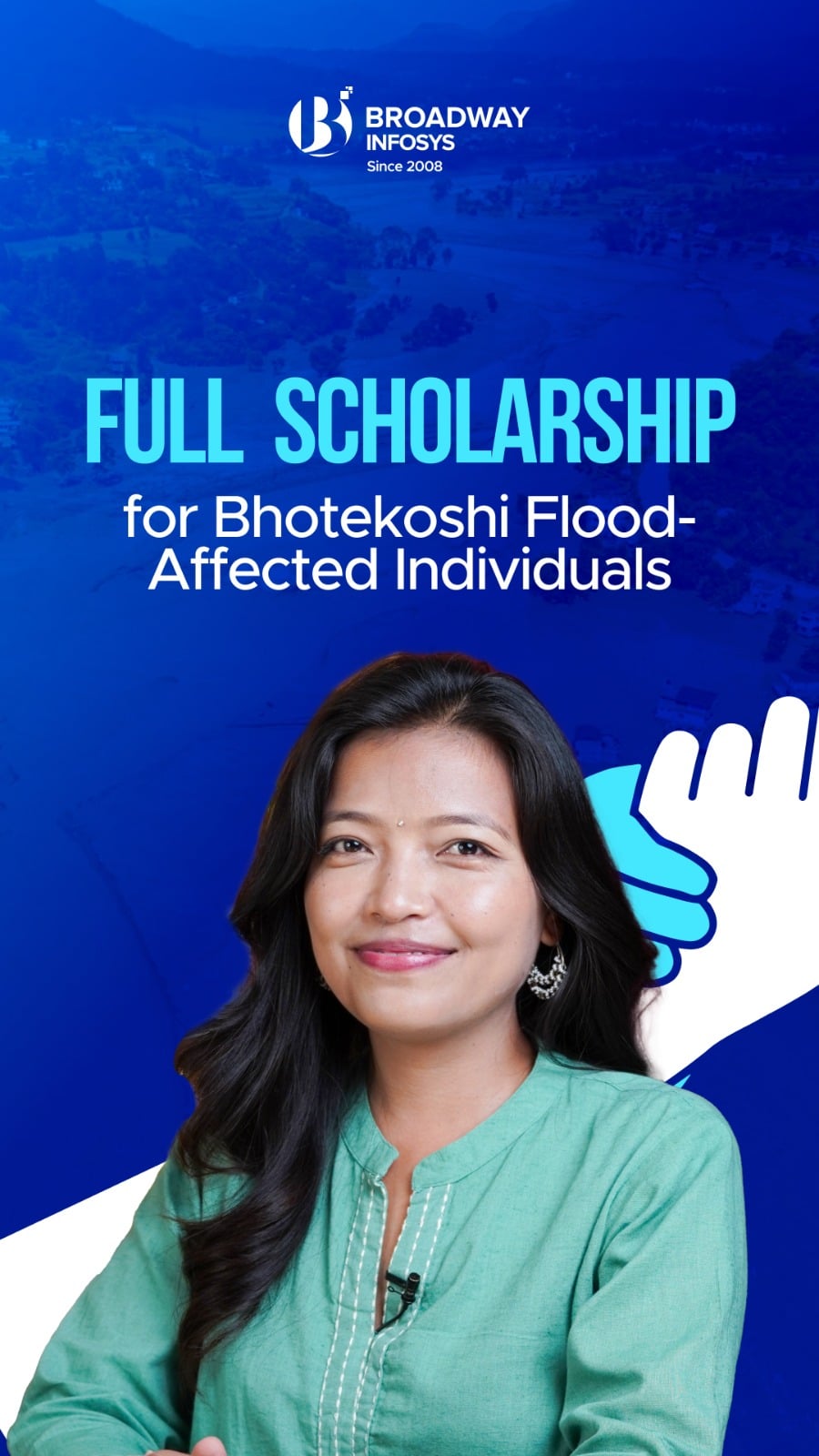 Full Scholarship Opportunity for Students Affected by the Bhotekoshi Flood