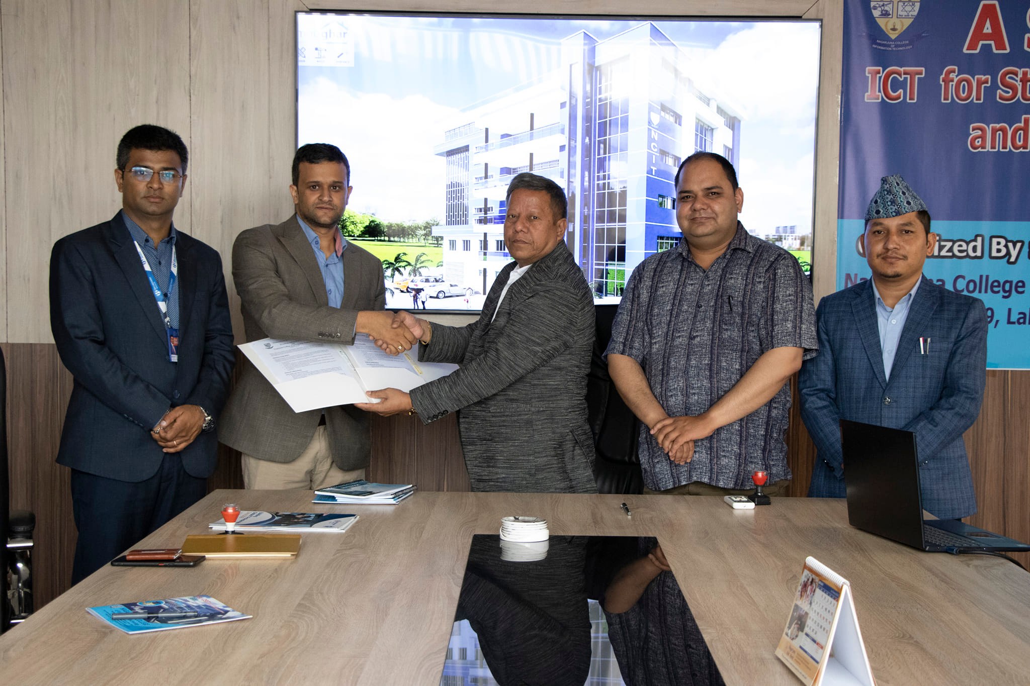 Memorandum of Understanding Sign with Nagarjuna College of Information Technology