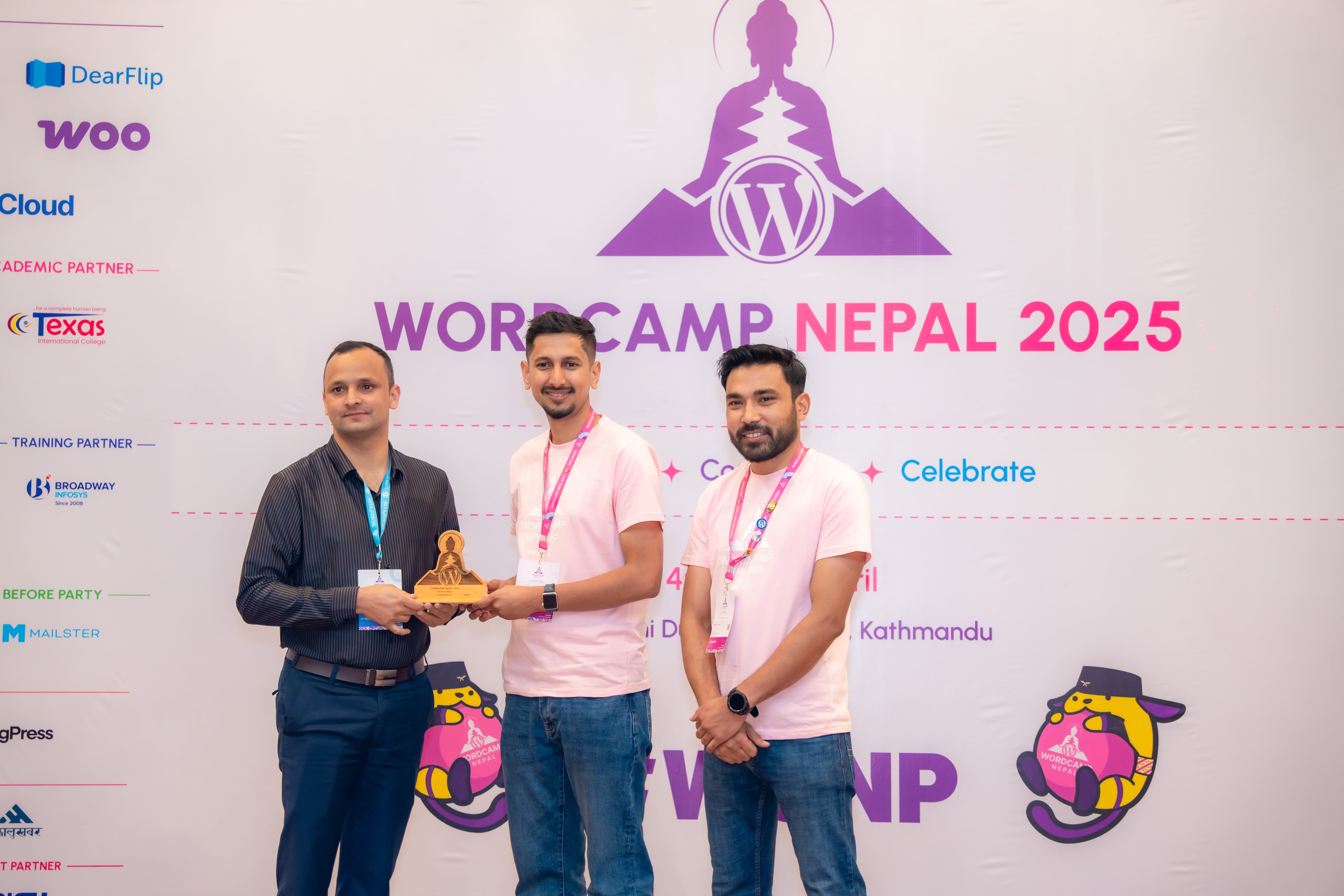 Broadway Infosys – Official Training Partner at WordCamp Nepal 2025