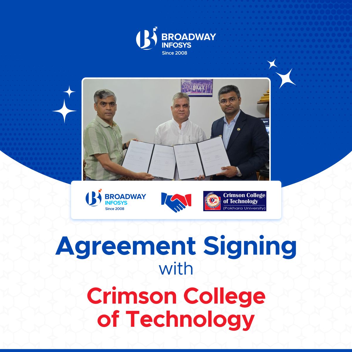 Memorandum of Understanding (MoU) with Crimson College of Technology (CCT)