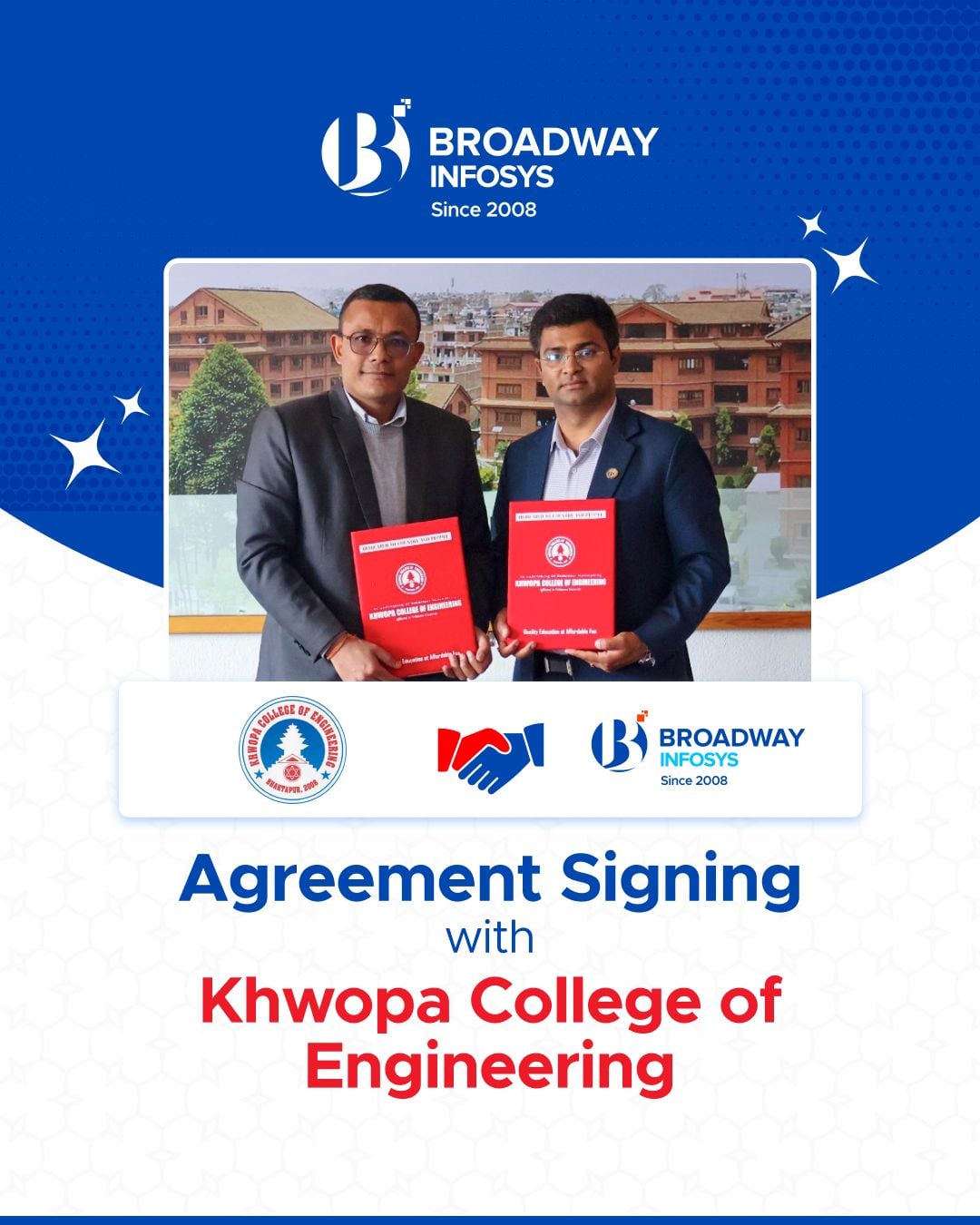 MoU Signing witn Khwopa College of Engineering
