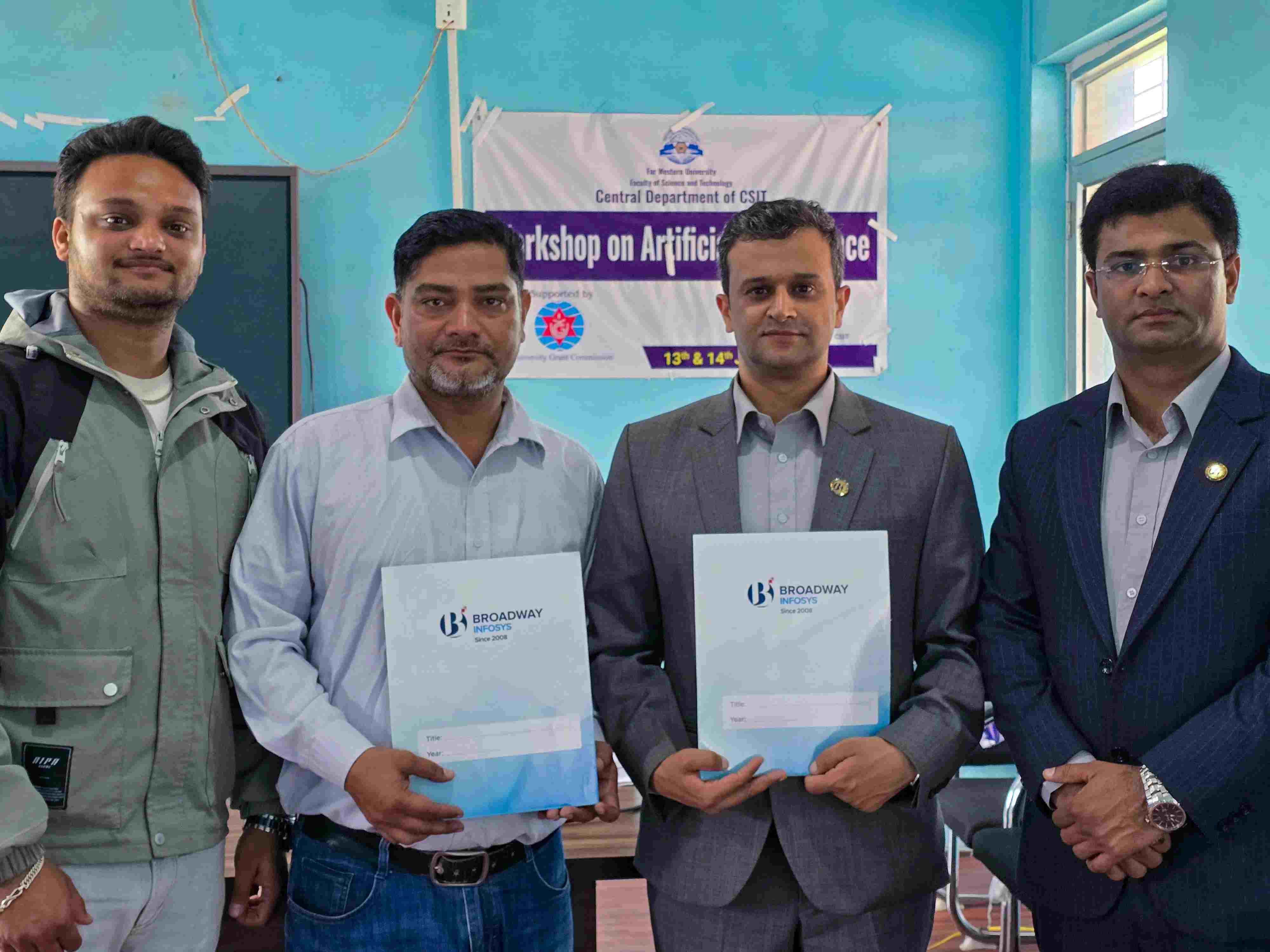 MoU Signing witn Central Department of CSIT, Far Western University