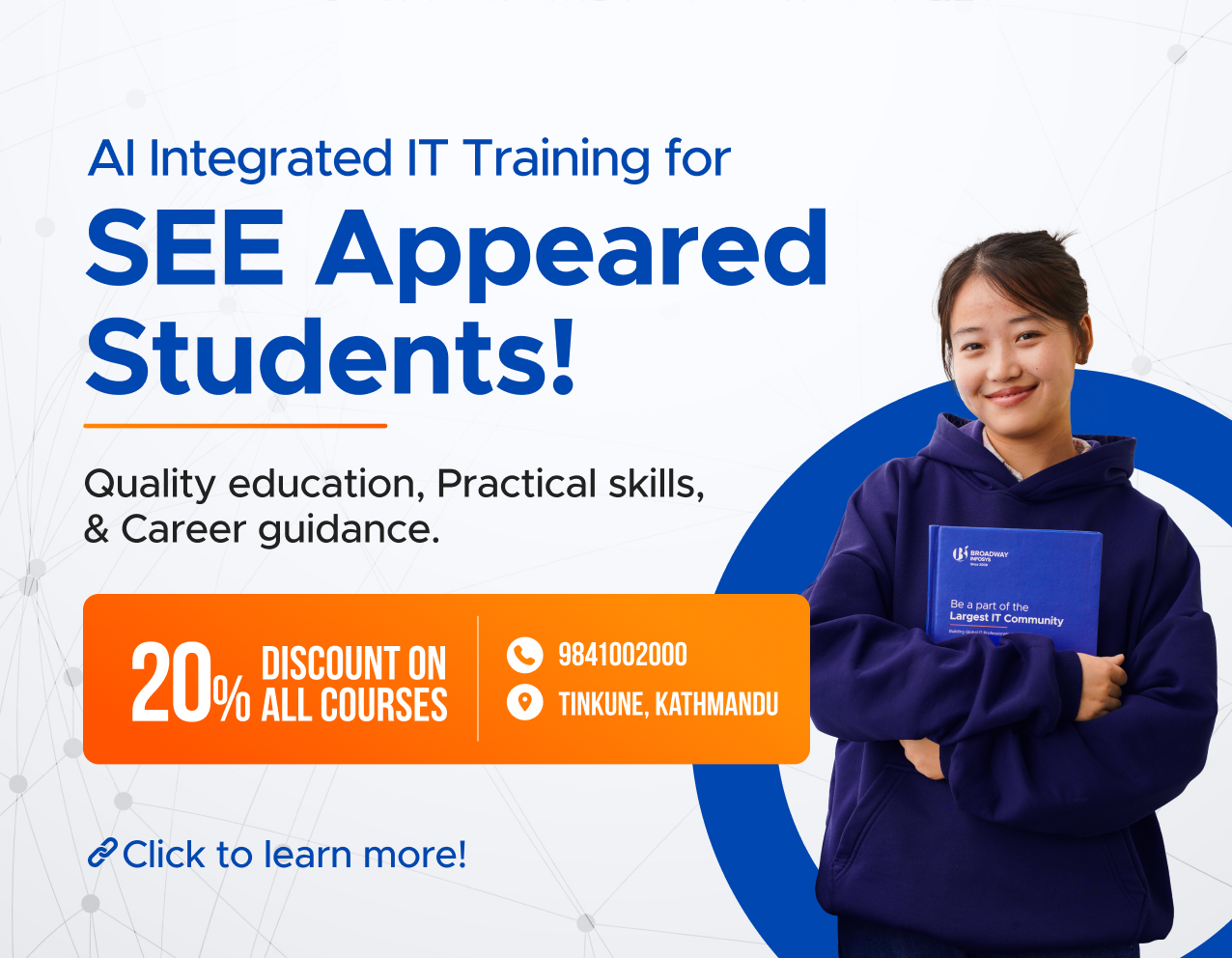 IT Training for SEE Appeared Students | IT Bridge course in Nepal 2026