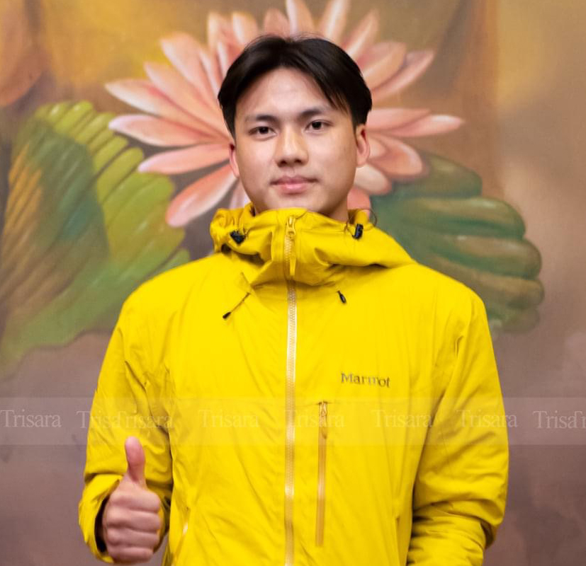 Successful student from Broadway Infosys Mr. Norbu Rinchin