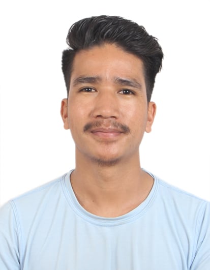 Successful student from Broadway Infosys Mr. ⁨Deependra Bohara