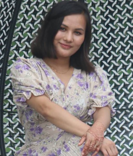 Successful student from Broadway Infosys Ms. ⁨Srijana Thapa