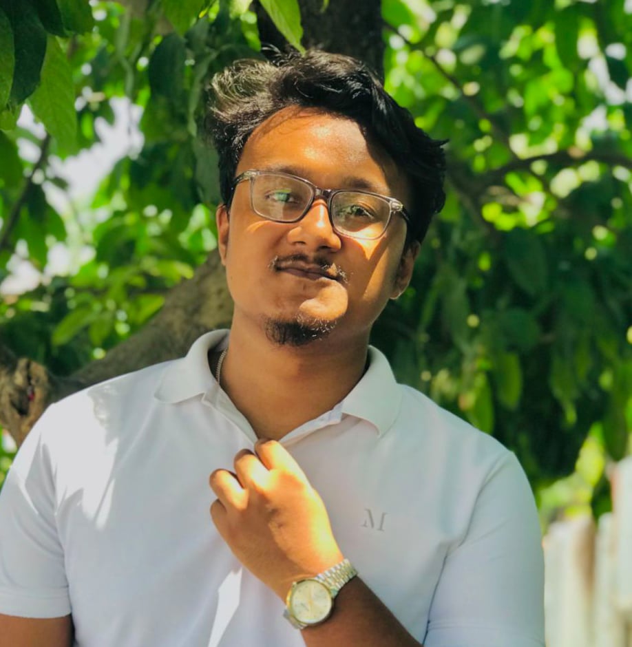 Successful student from Broadway Infosys Mr. ⁨Roshan Pradhan