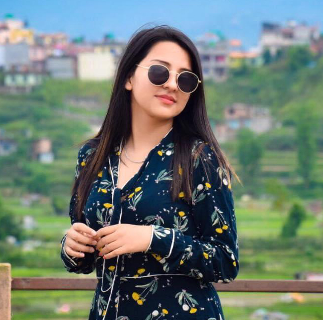 Successful student from Broadway Infosys Ms. Khushbu Chaulagain
