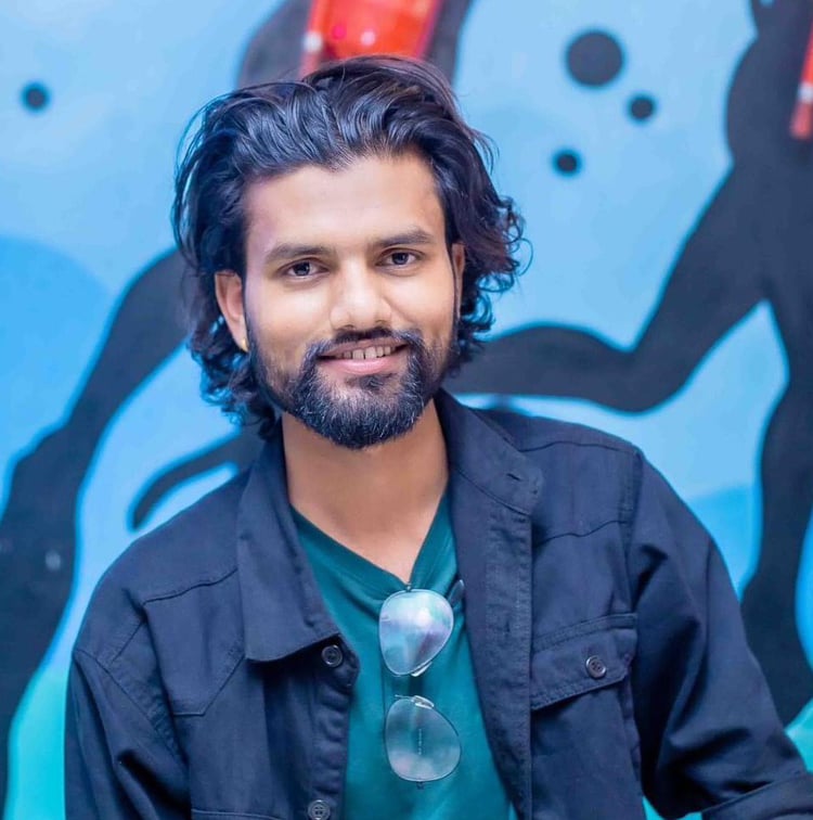 Successful student from Broadway Infosys Mr. ⁨Dharmendra Kumar Ram