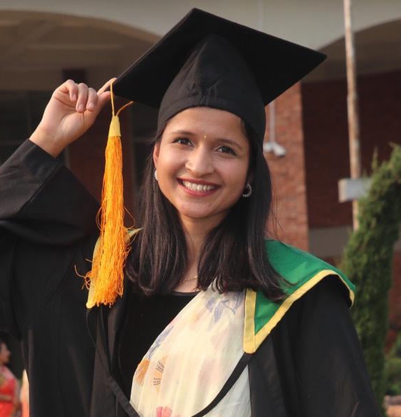 Successful student from Broadway Infosys Ms. Sadikshya Dawadi