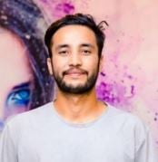 Successful student from Broadway Infosys Mr. ⁨Manish Khanal