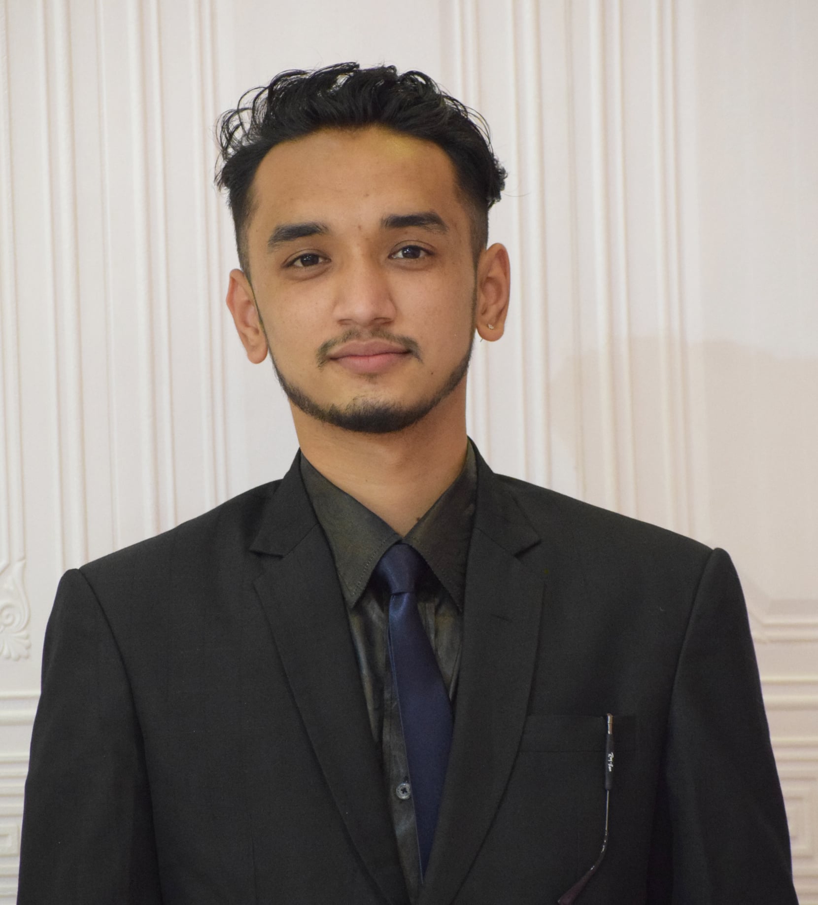 Successful student from Broadway Infosys Mr. ⁨Subodh Poudel