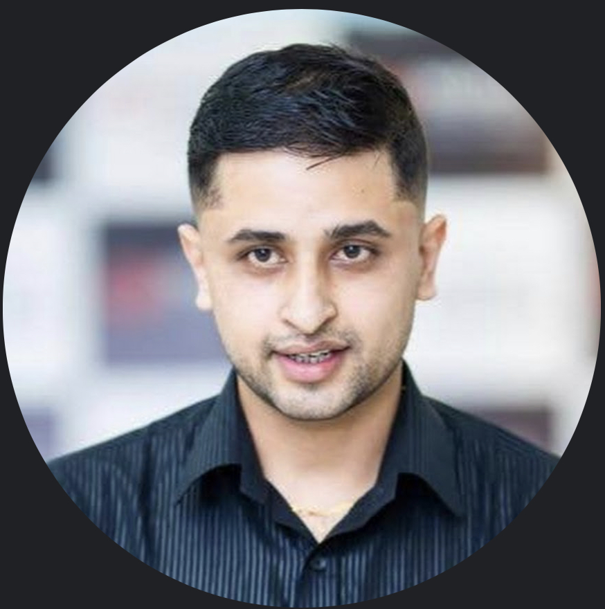 Successful student from Broadway Infosys Mr. ⁨Biraj Gautam
