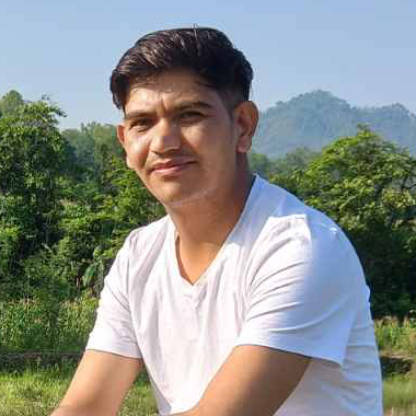 Successful student from Broadway Infosys Mr. ⁨Raj Kumar Maharjan