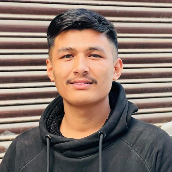Successful student from Broadway Infosys Mr. ⁨Sandip Shrestha