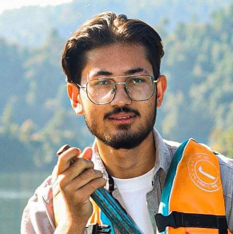 Successful student from Broadway Infosys Mr. ⁨Jeevan Raj Deuja