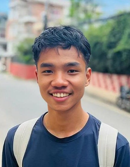 Successful student from Broadway Infosys Mr. Ashim Thapa Magar