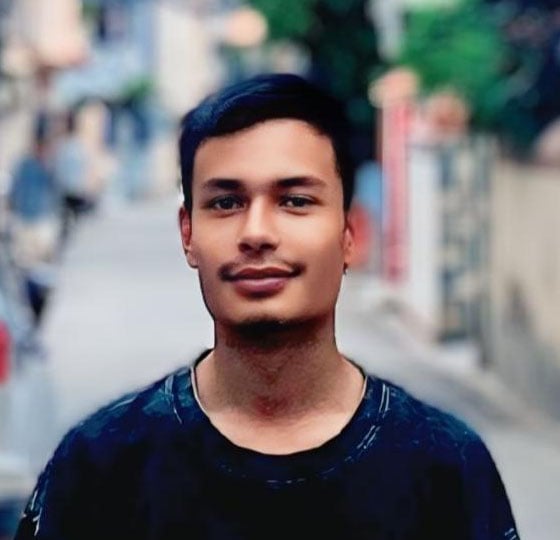 Successful student from Broadway Infosys Mr. Keshan Roka