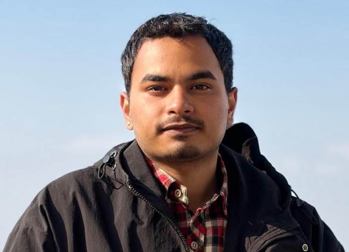 Successful student from Broadway Infosys Mr. Saksham Karki