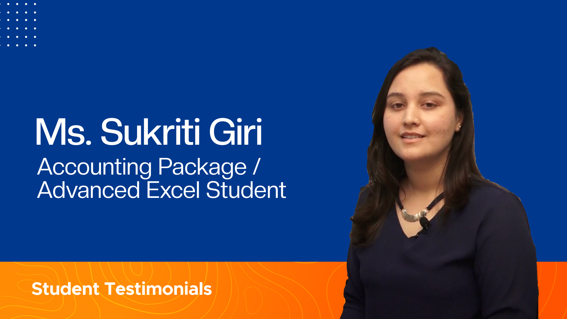 Sukriti Giri Testimonials