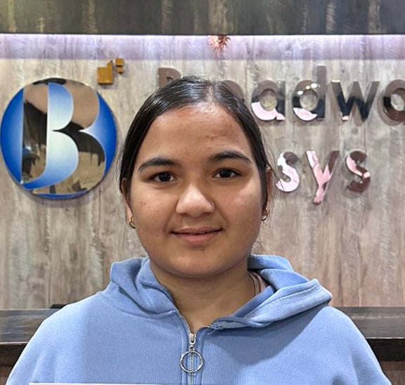 Testimonial from Ms. Sabina Basnet